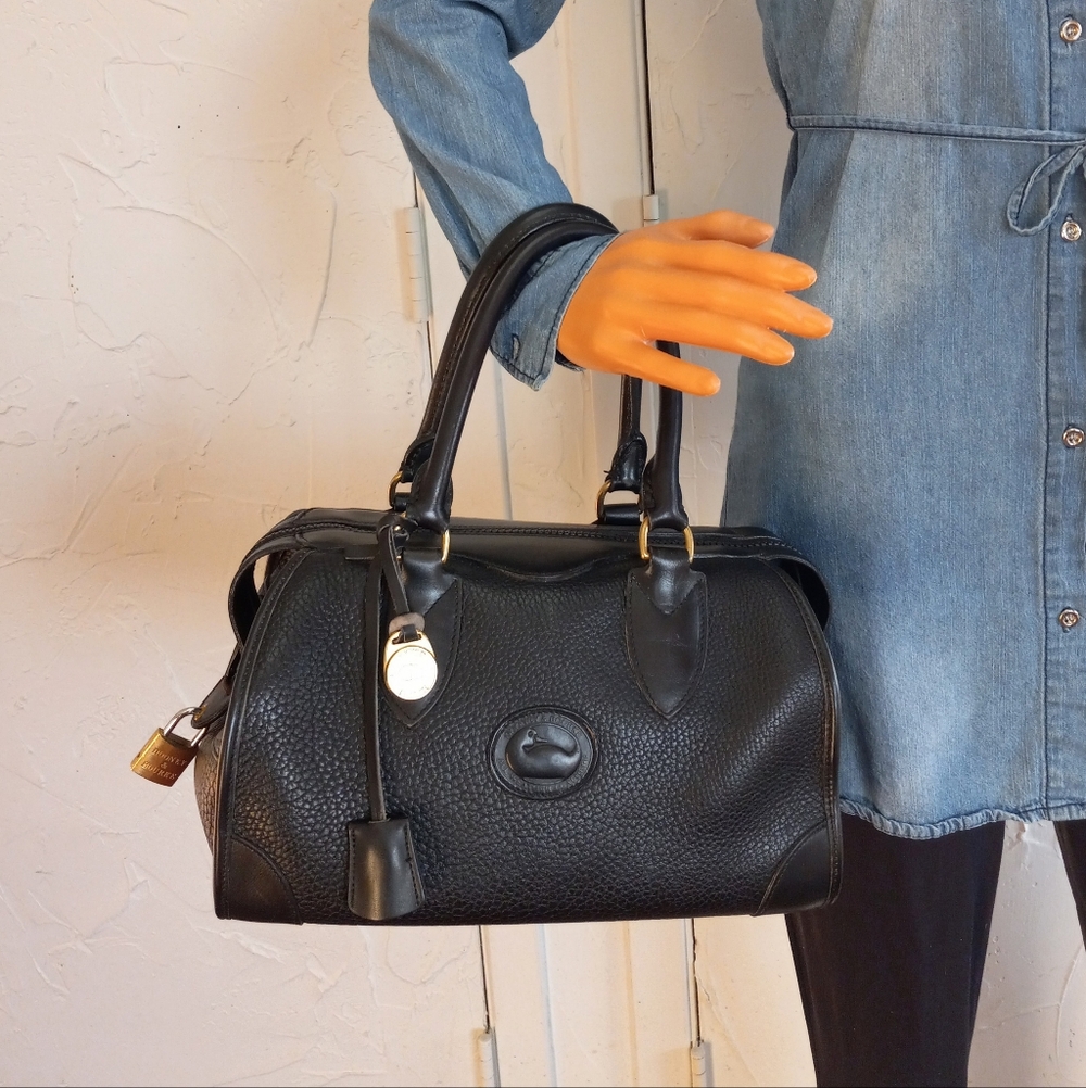 Dooney & Bourke Gladstone, 1989 "Solid Black Line"